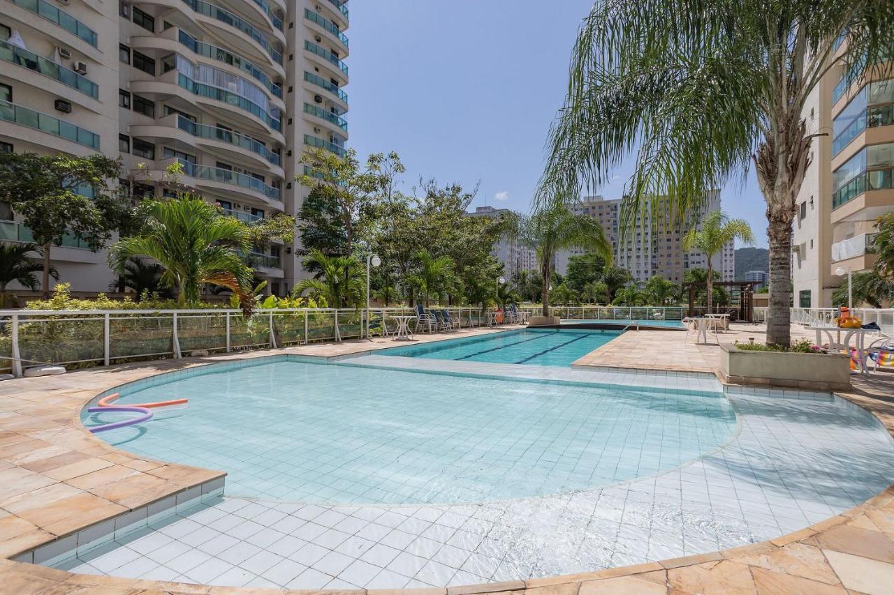 Top 3 Quartos Com Estacionamento Em Condominio Com Portaria 24H, Piscina, Sauna E Parquinho Infantil - Apartamento Com Ar Condicionado, Smartv, Wi-Fi 120 Mbps E Cozinha Completa Rio de Janeiro Buitenkant foto