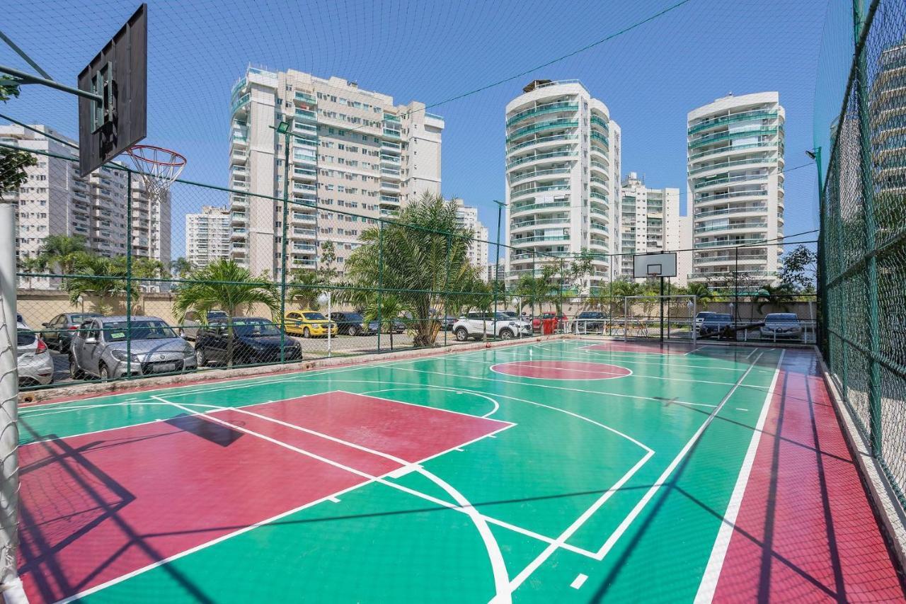 Top 3 Quartos Com Estacionamento Em Condominio Com Portaria 24H, Piscina, Sauna E Parquinho Infantil - Apartamento Com Ar Condicionado, Smartv, Wi-Fi 120 Mbps E Cozinha Completa Rio de Janeiro Buitenkant foto