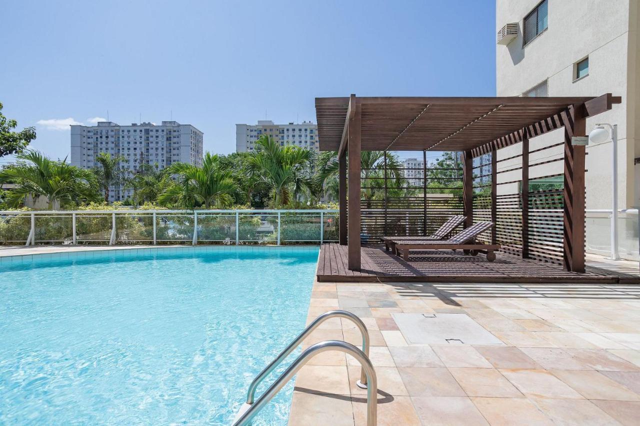 Top 3 Quartos Com Estacionamento Em Condominio Com Portaria 24H, Piscina, Sauna E Parquinho Infantil - Apartamento Com Ar Condicionado, Smartv, Wi-Fi 120 Mbps E Cozinha Completa Rio de Janeiro Buitenkant foto